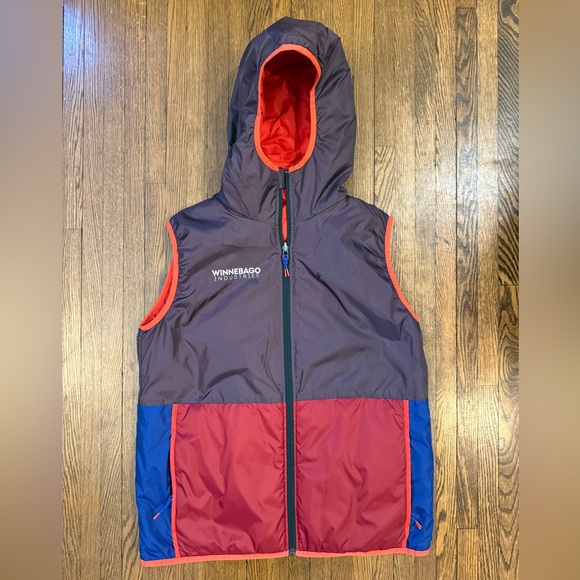 cotopaxi Jackets & Blazers - Cotopaxi Women’s Hooded Vest - Red, Blue, Purple